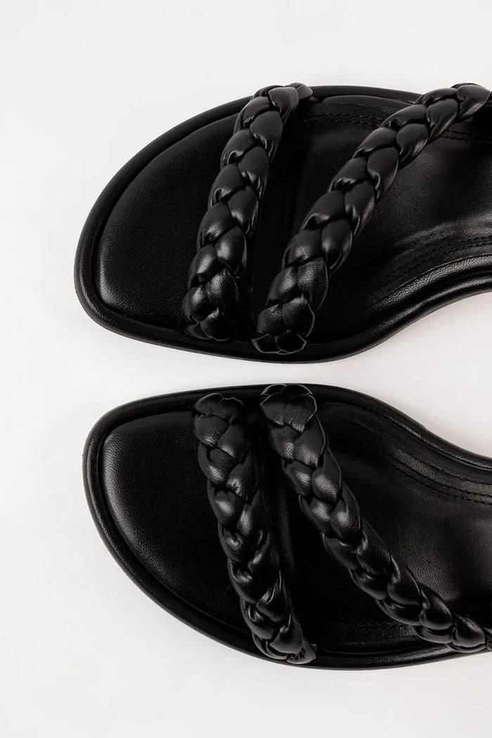 Souliers Martinez ANAYA alçak topuklu deri sandalet