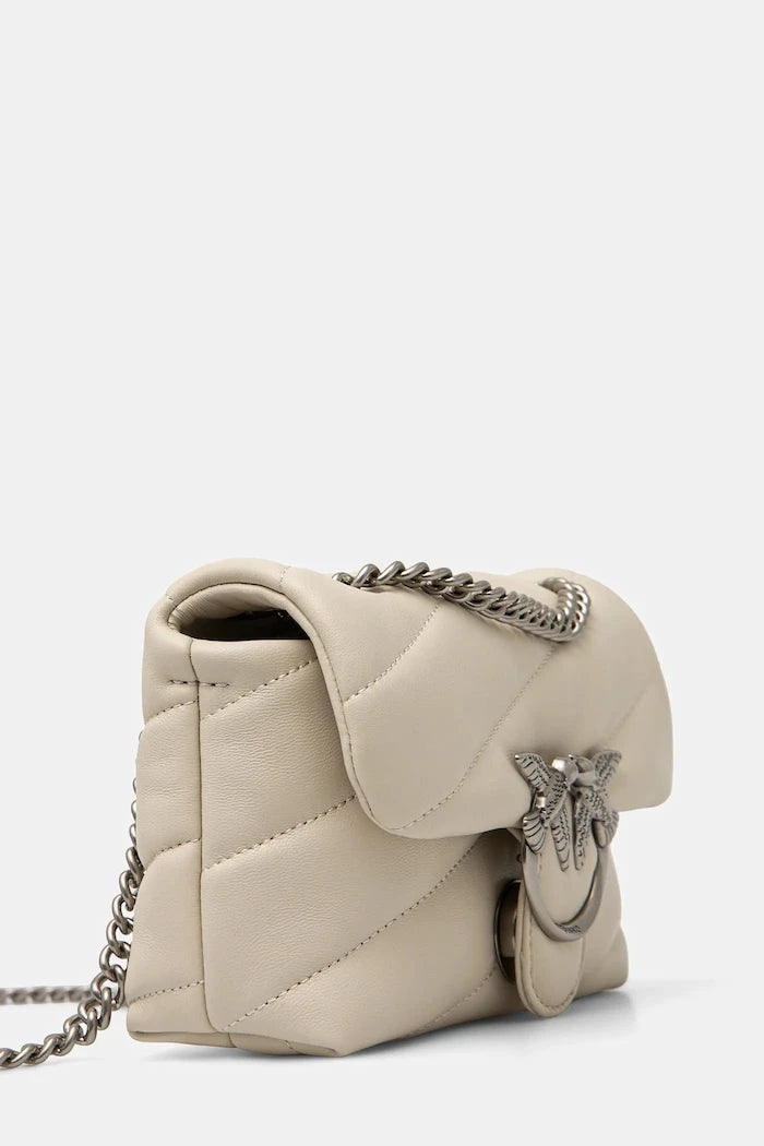 Pinko kadın deri crossbody çanta