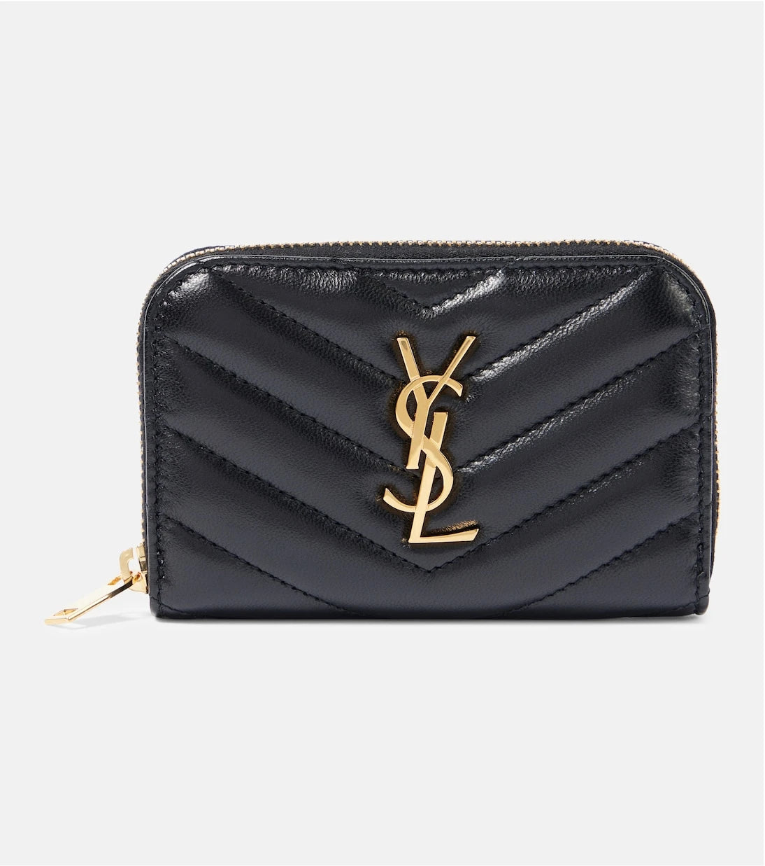 Saint Laurent - Cassandre matelassé leather coin purse
