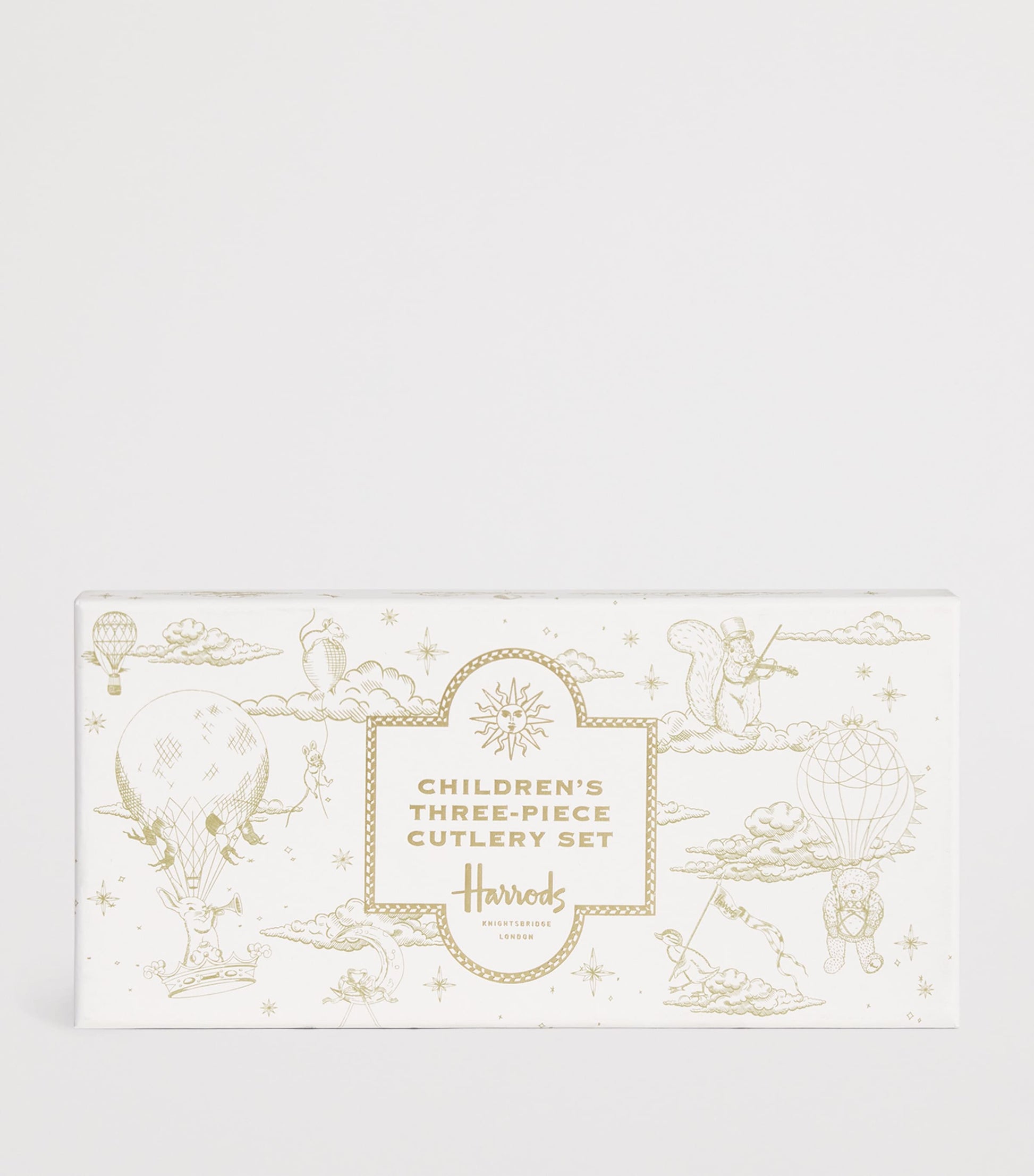 Stainless Steel Harrods Bear Children's Cutlery Set