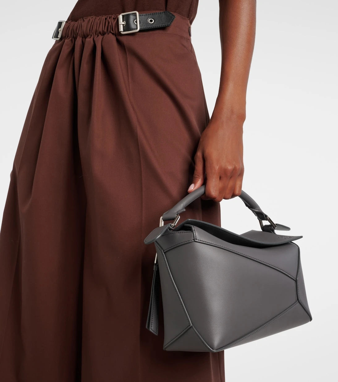 Loewe - Puzzle Edge Small leather tote bag
