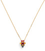 Yellow Gold, Diamond and Sapphire La Fantasie Necklace