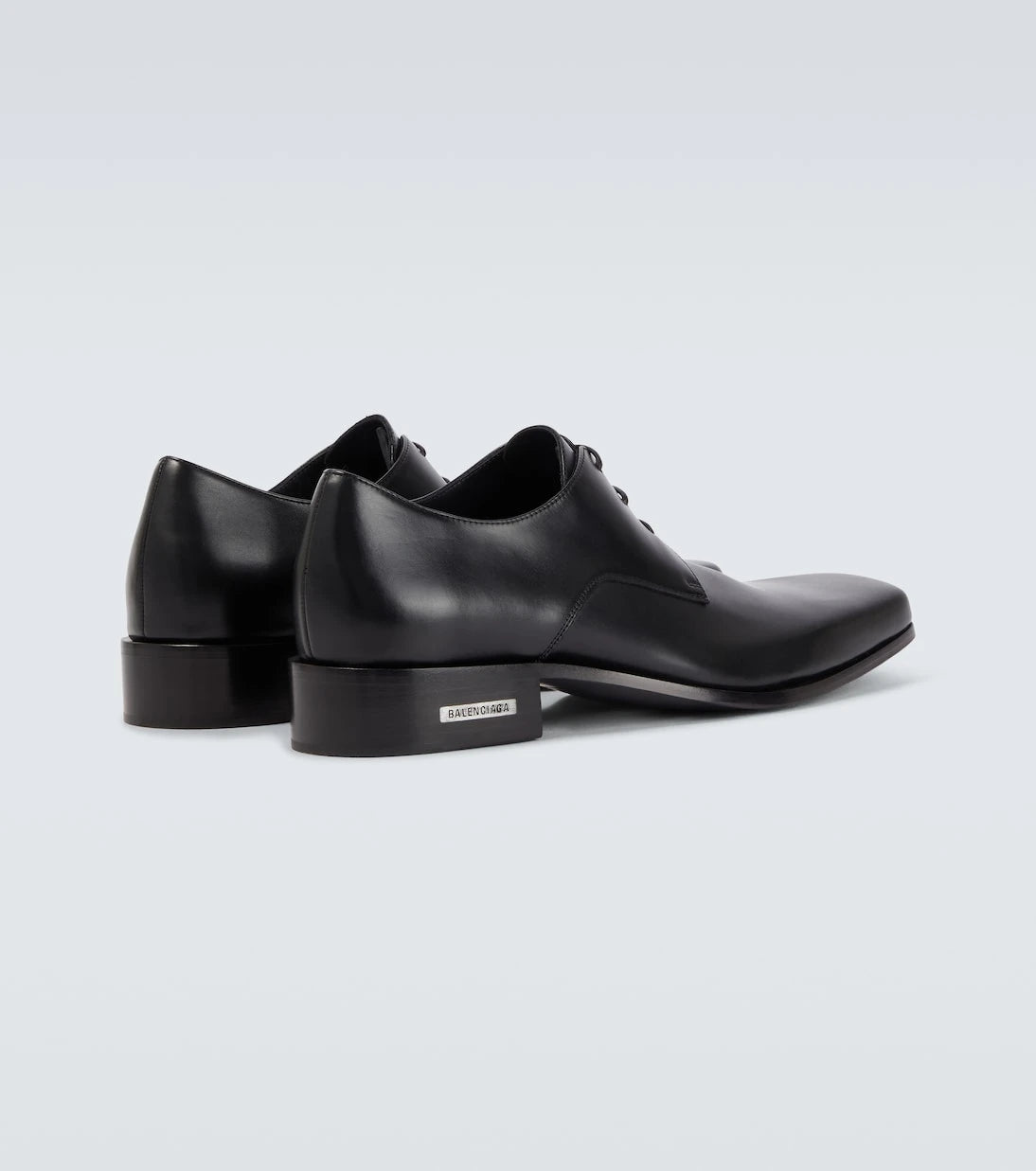 Balenciaga - Concorde leather Derby shoes