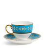 Bone China Bacchus Teacup and Saucer