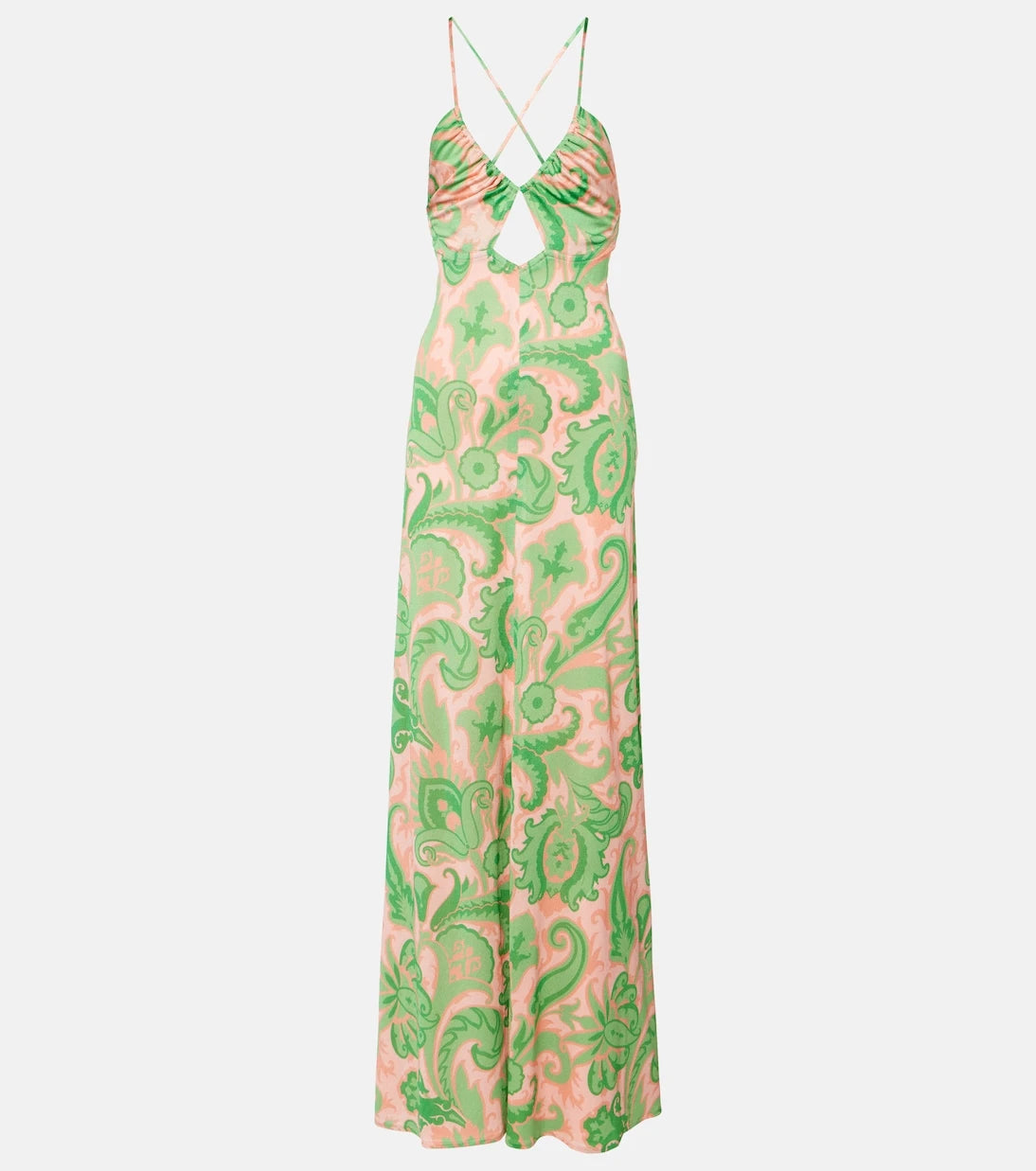 Etro - Halterneck maxi dress