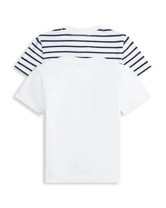 Tommy Hilfiger bebek pamuklu tişört 2'li