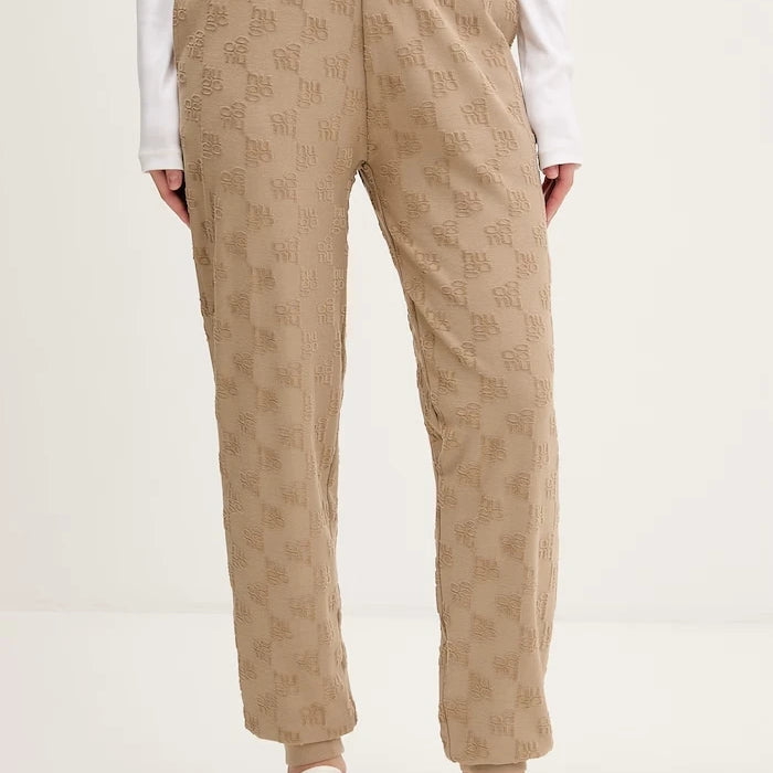 HUGO Kadın Pamuklu Ev Pantolonu TERRYMONOGRAM_PANTS