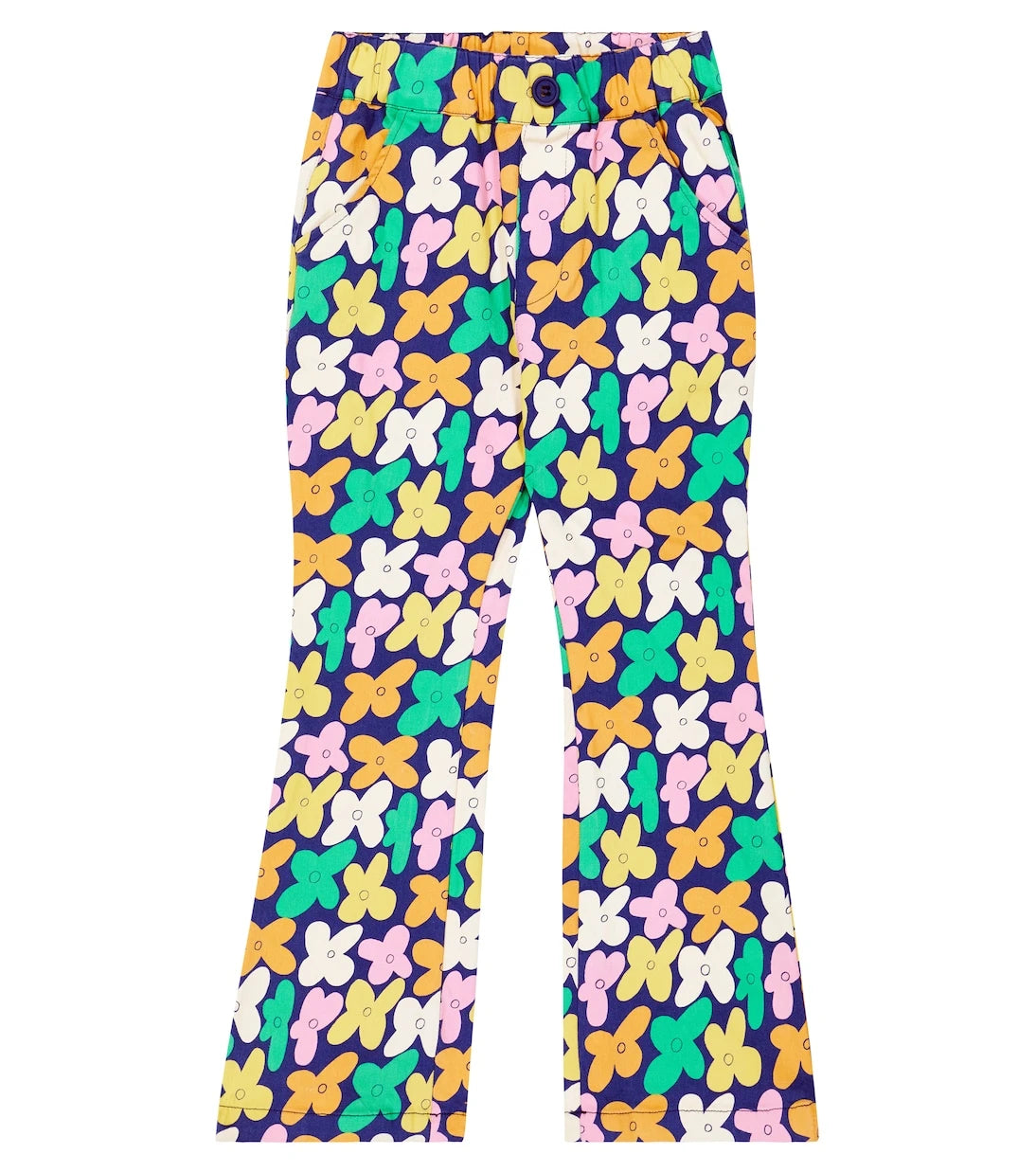 Jellymallow - Flower cotton-blend pants