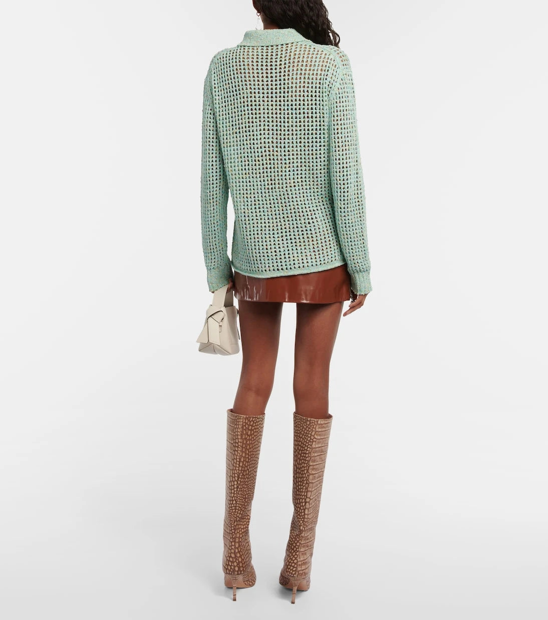 Acne Studios - Open-knit cotton-blend sweater
