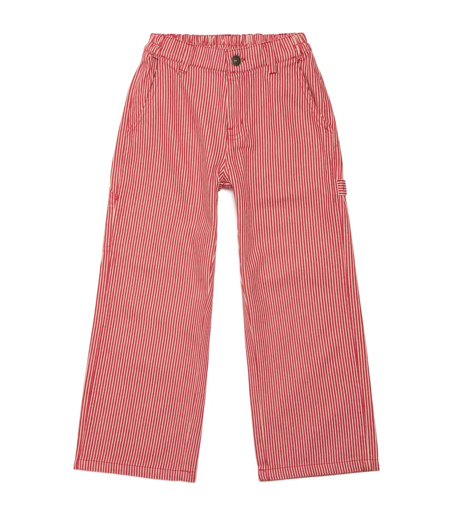 Organic Cotton Stripe Luc Trousers (5-10 Years)