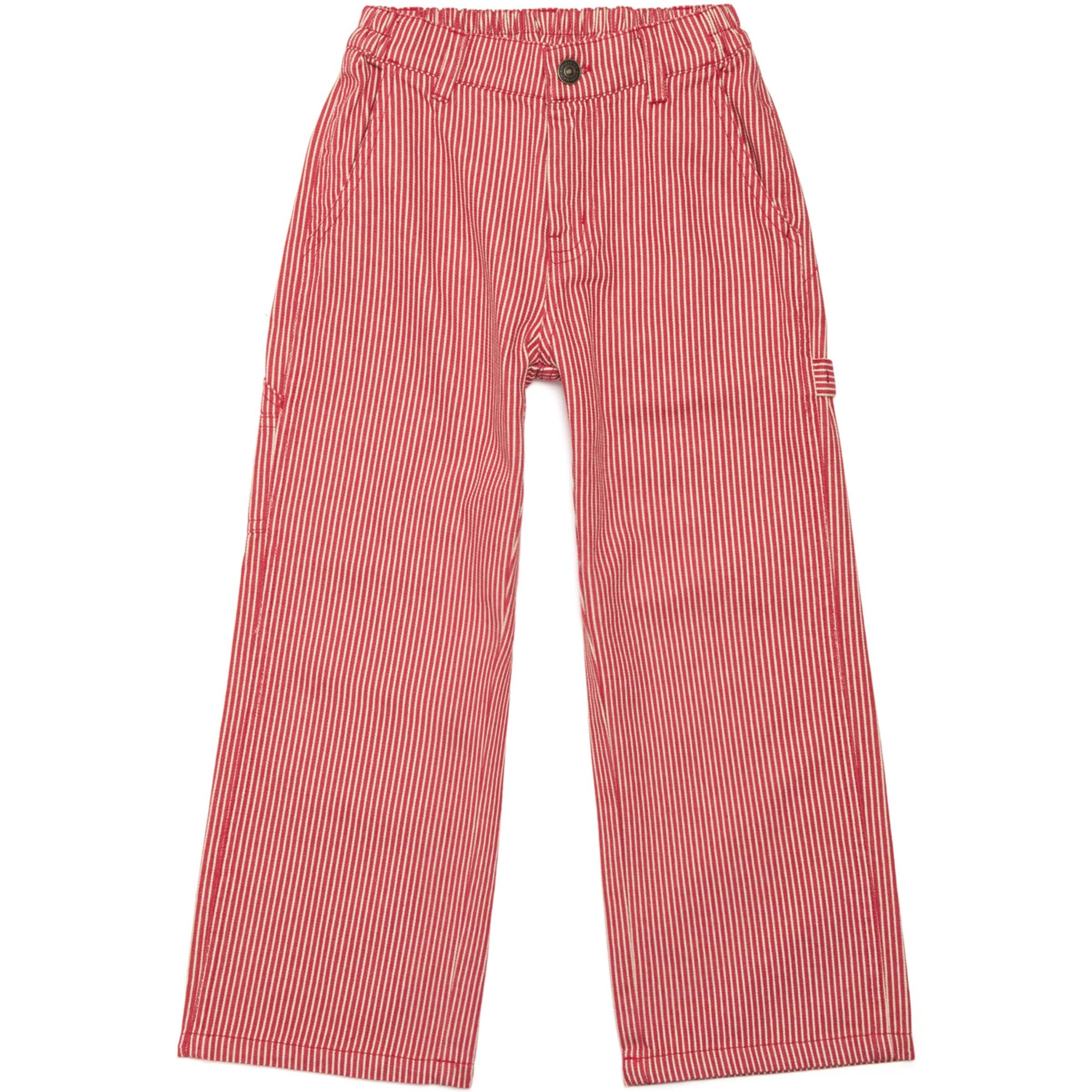 Organic Cotton Stripe Luc Trousers (18 Months-4 Years)