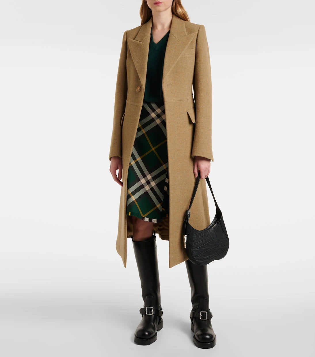 Burberry - Single-breasted wool coat