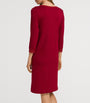 Hanro Red Cotton Cropped-Sleeve Nightdress