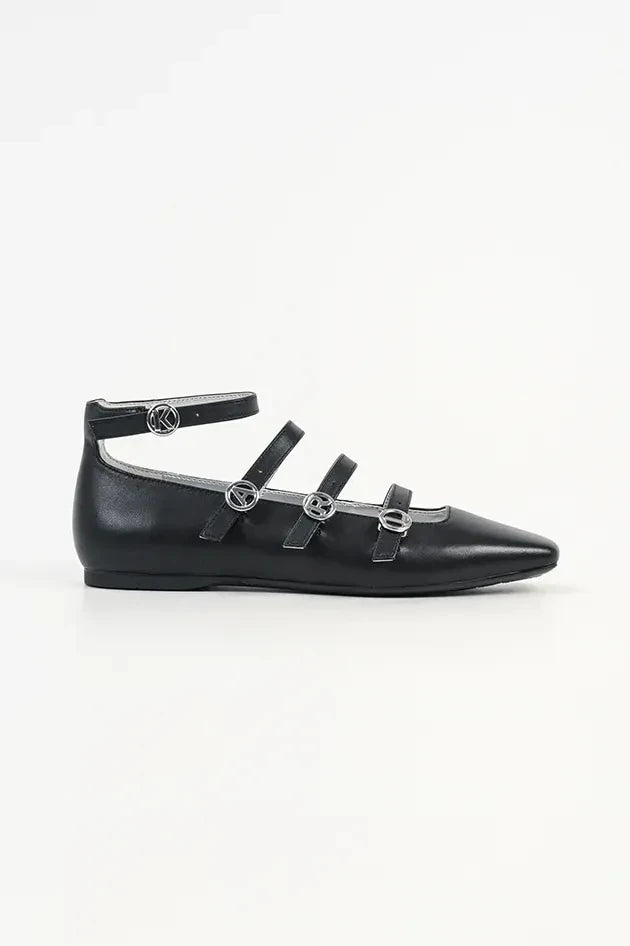 Кожени балеринки Karl Lagerfeld KONNIE