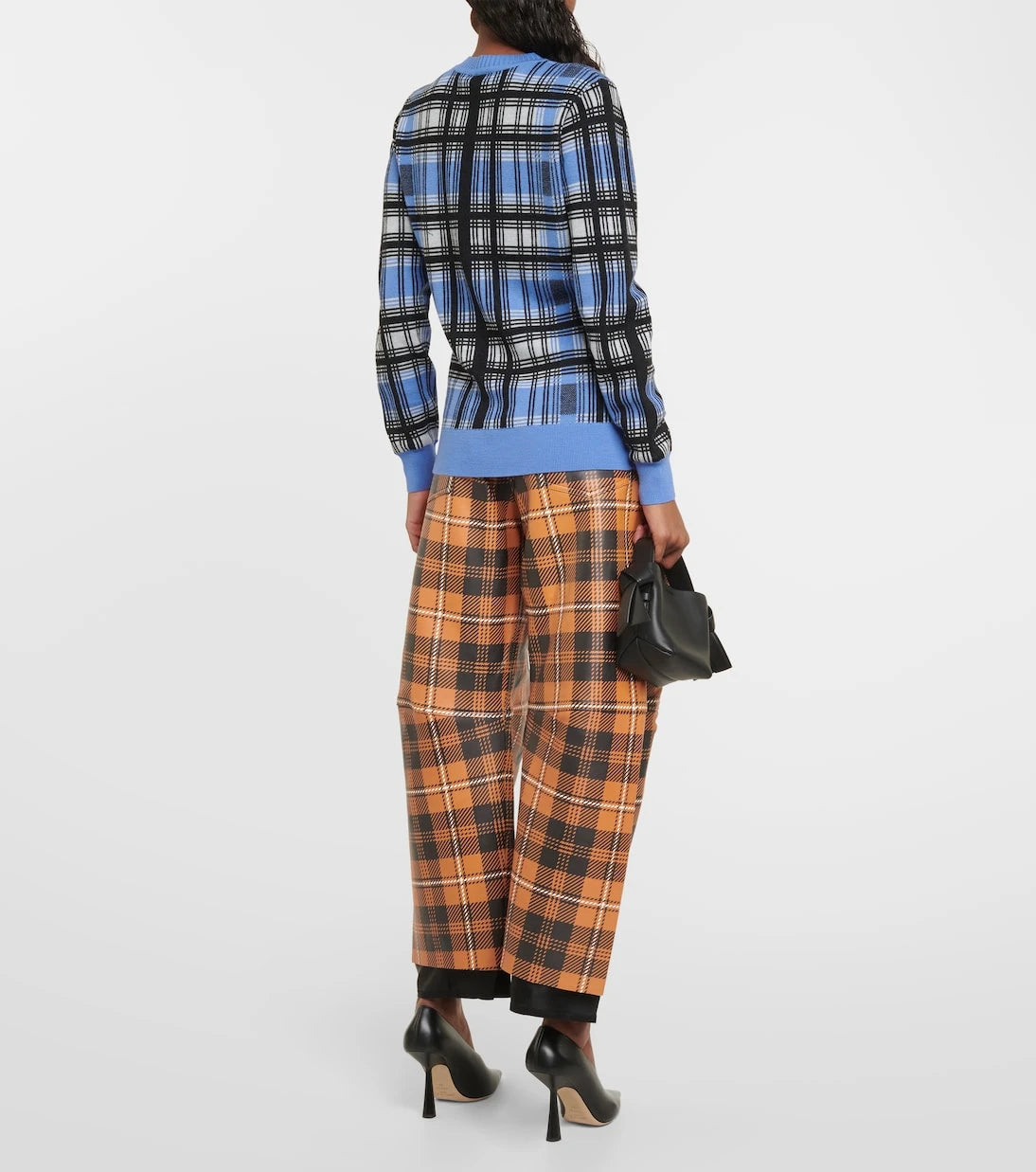 Dodo Bar Or - Tessa checked wool sweater