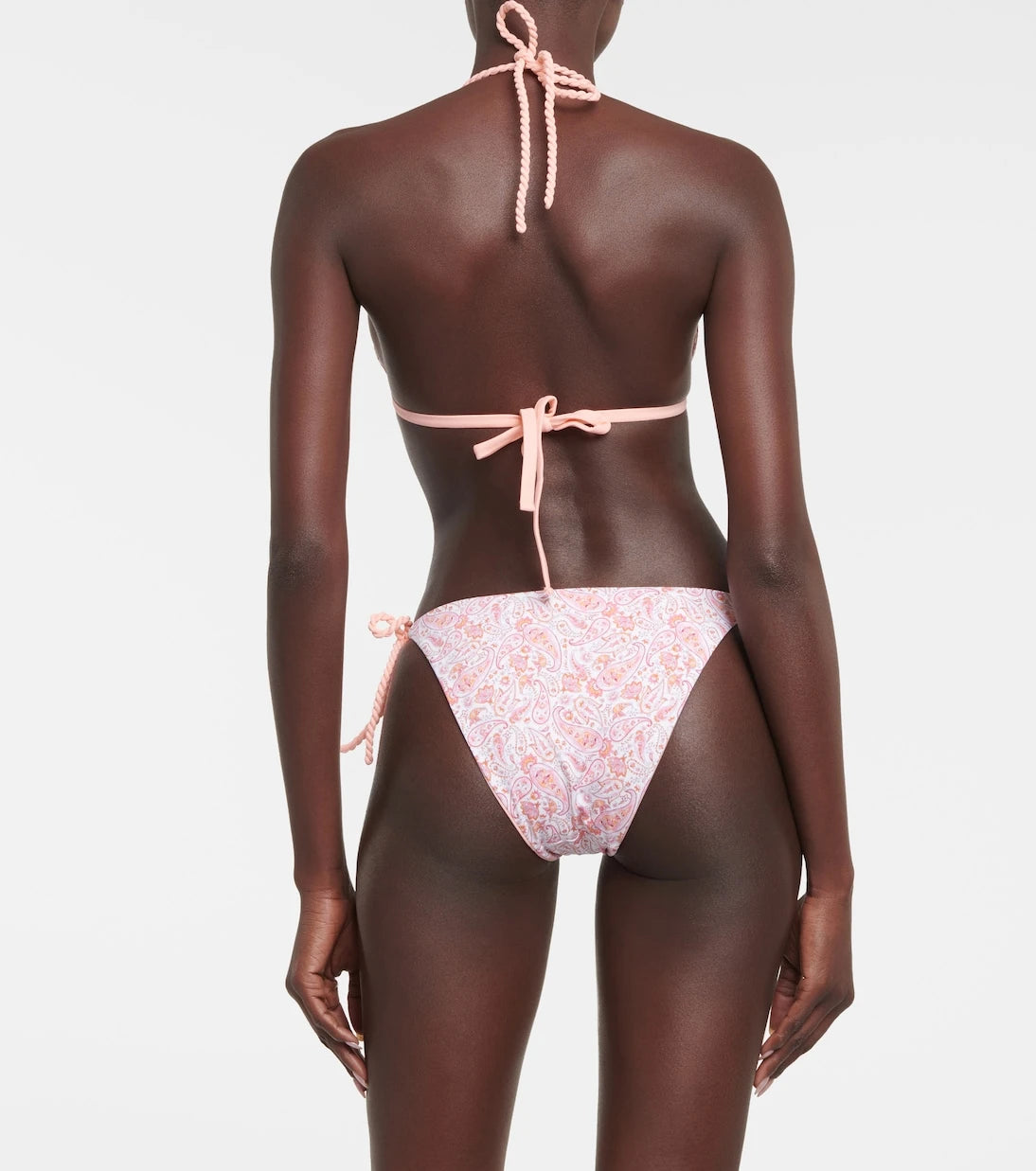 Heidi Klein - Muskmelon Bay triangle bikini bottoms