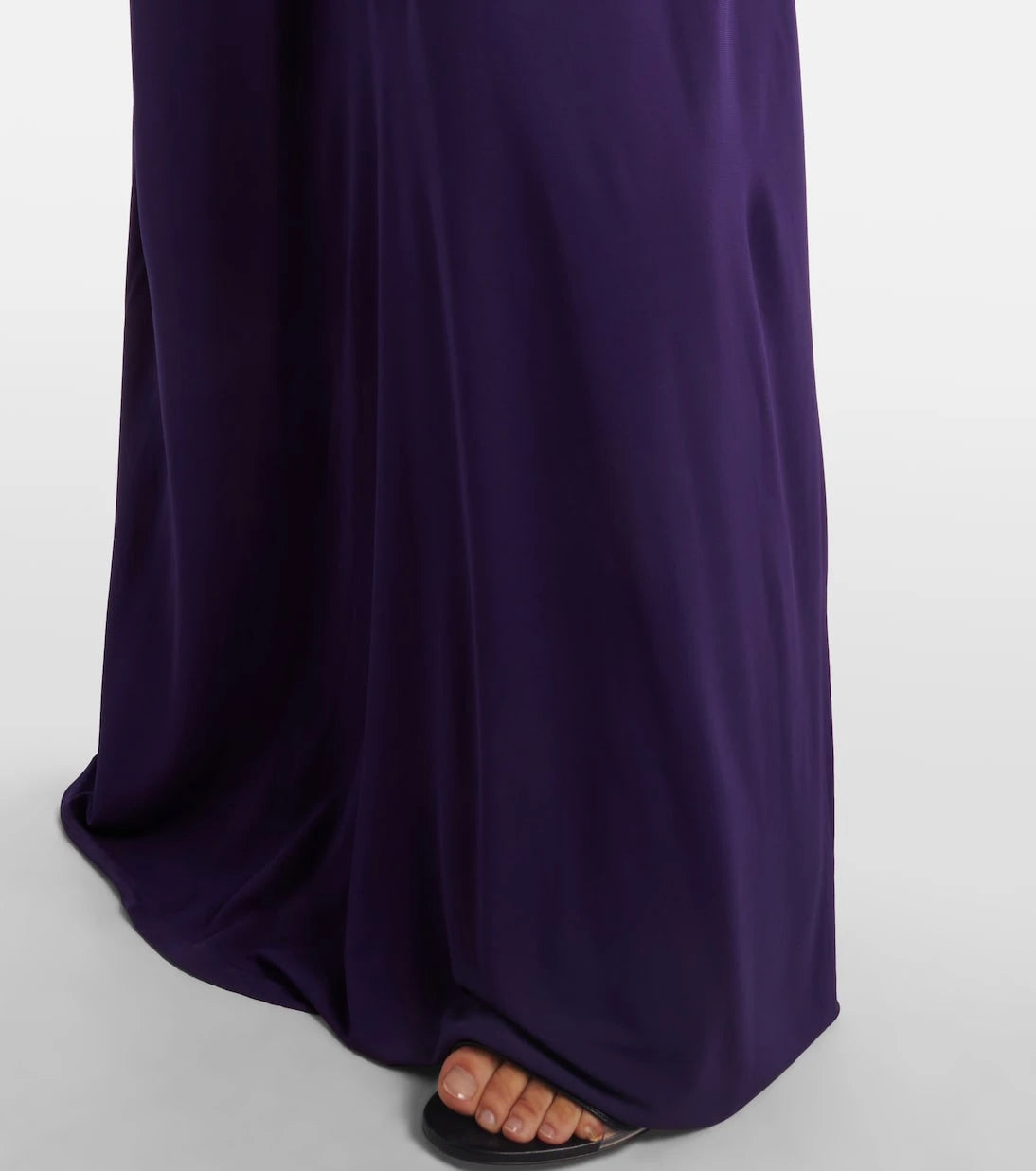 Christopher Esber - Arced Palm cutout gathered gown