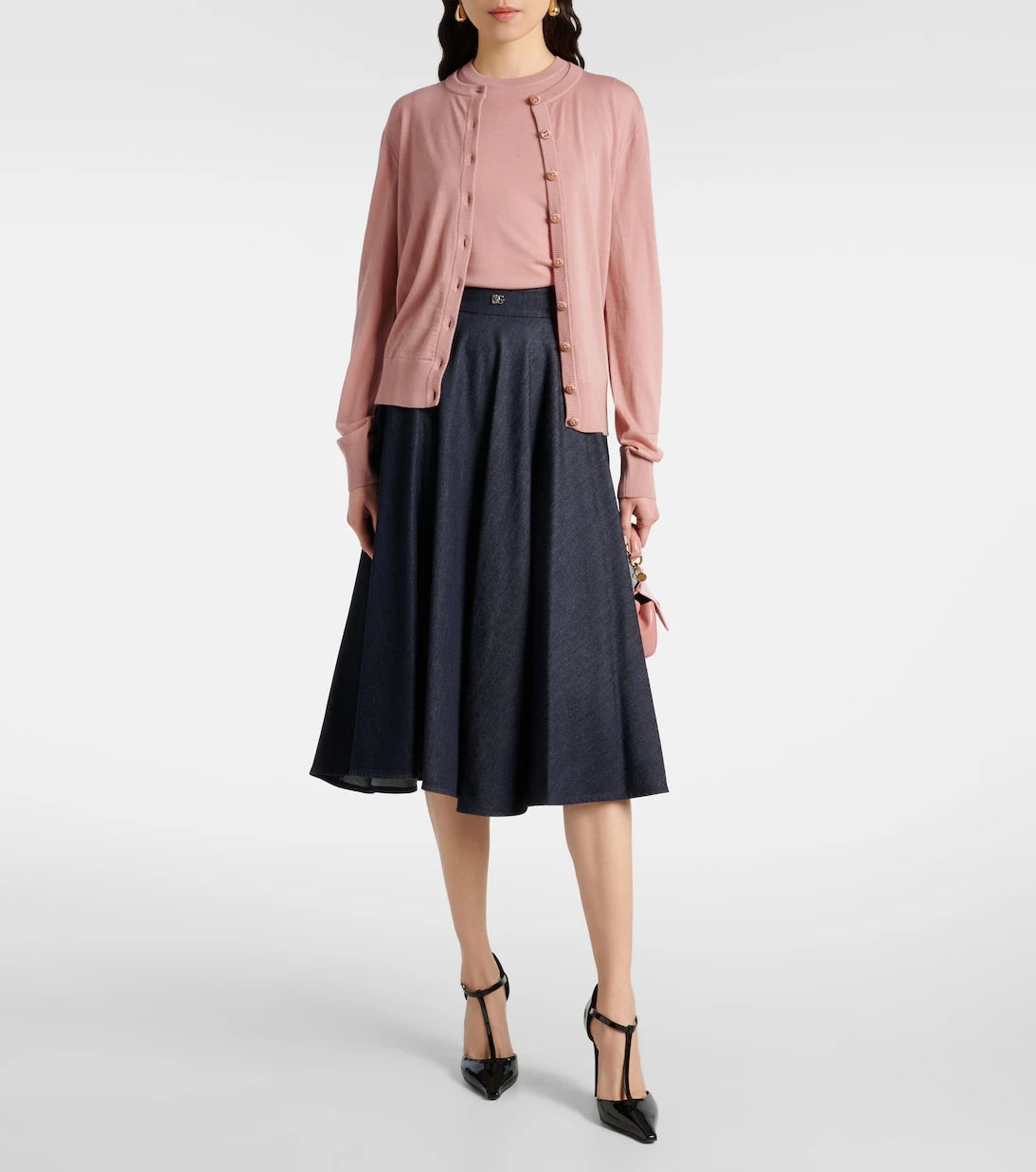 Dolce&Gabbana - DG midi skirt