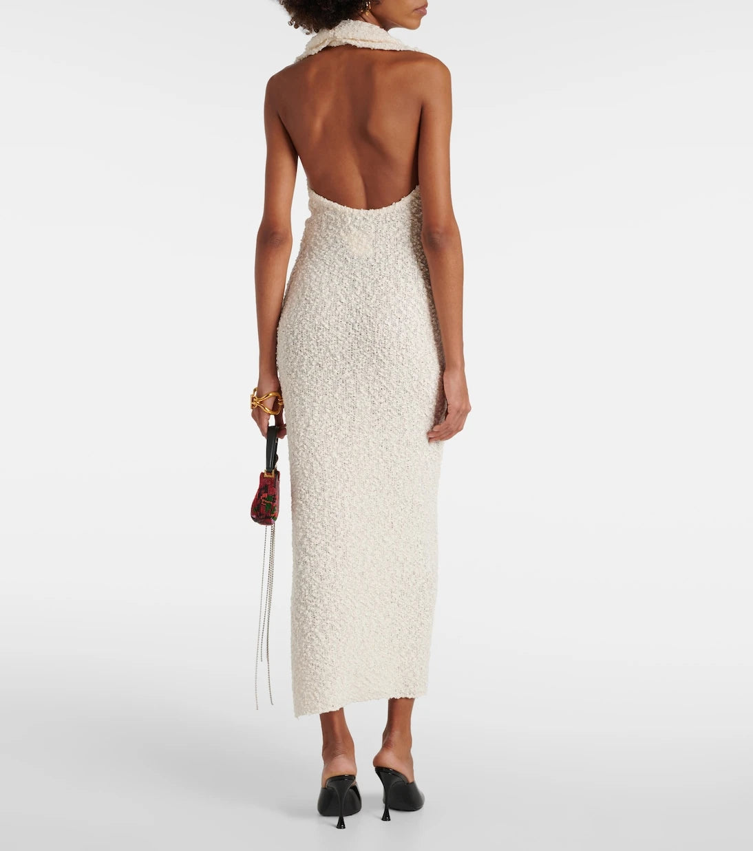 Magda Butrym - Cotton-blend bouclé midi dress
