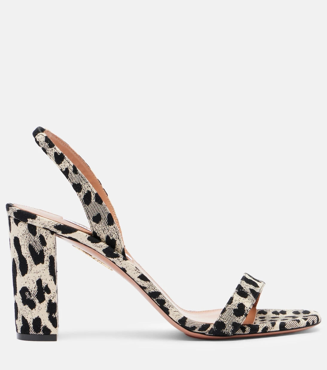Aquazzura - حذاء سلينج باك "سو نود 85" من الكانفاس