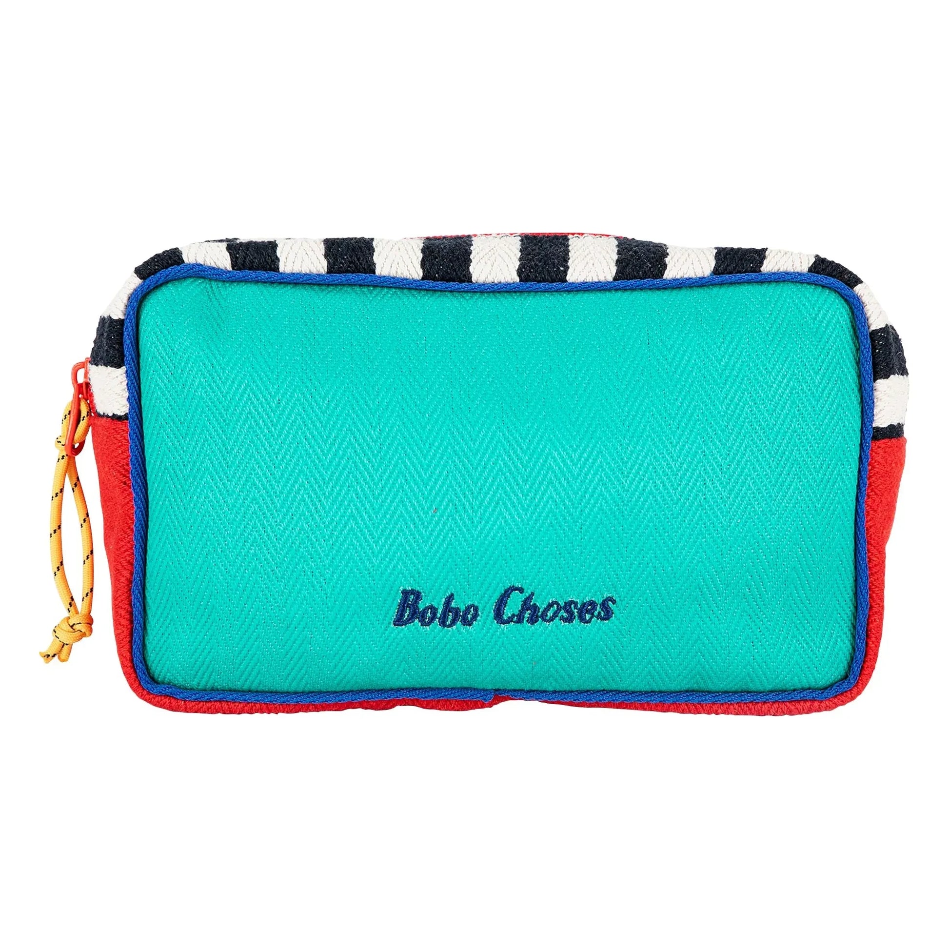 Bobo Choses - Color Block Coton clutch bag | Green