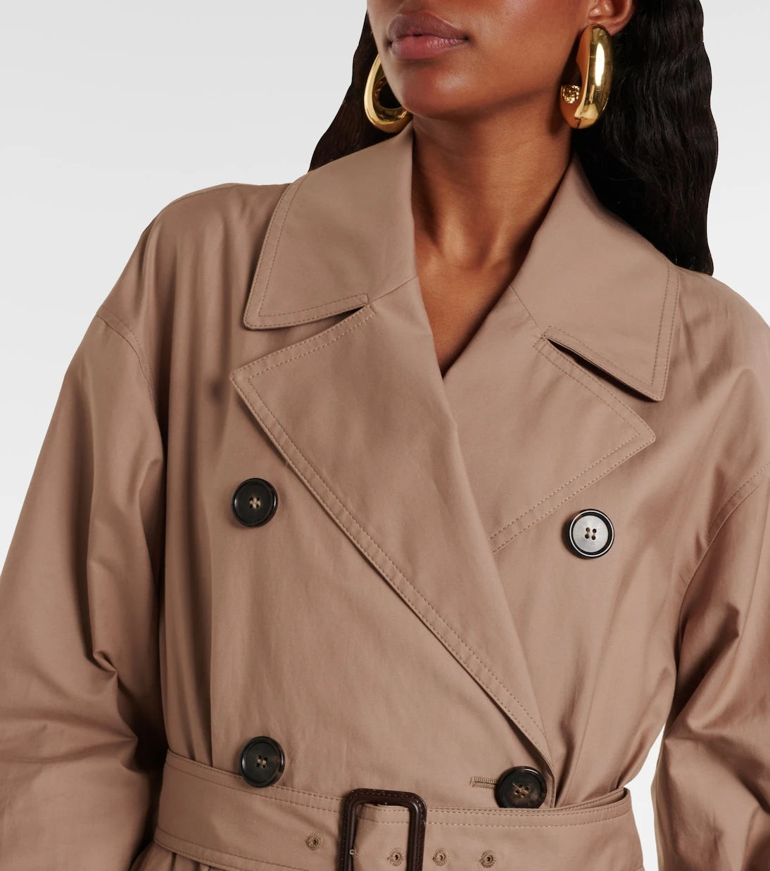 Max Mara - Fiorito cotton-blend twill trench coat