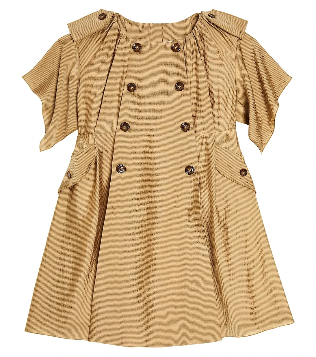 Burberry Kids - فستان كريب
