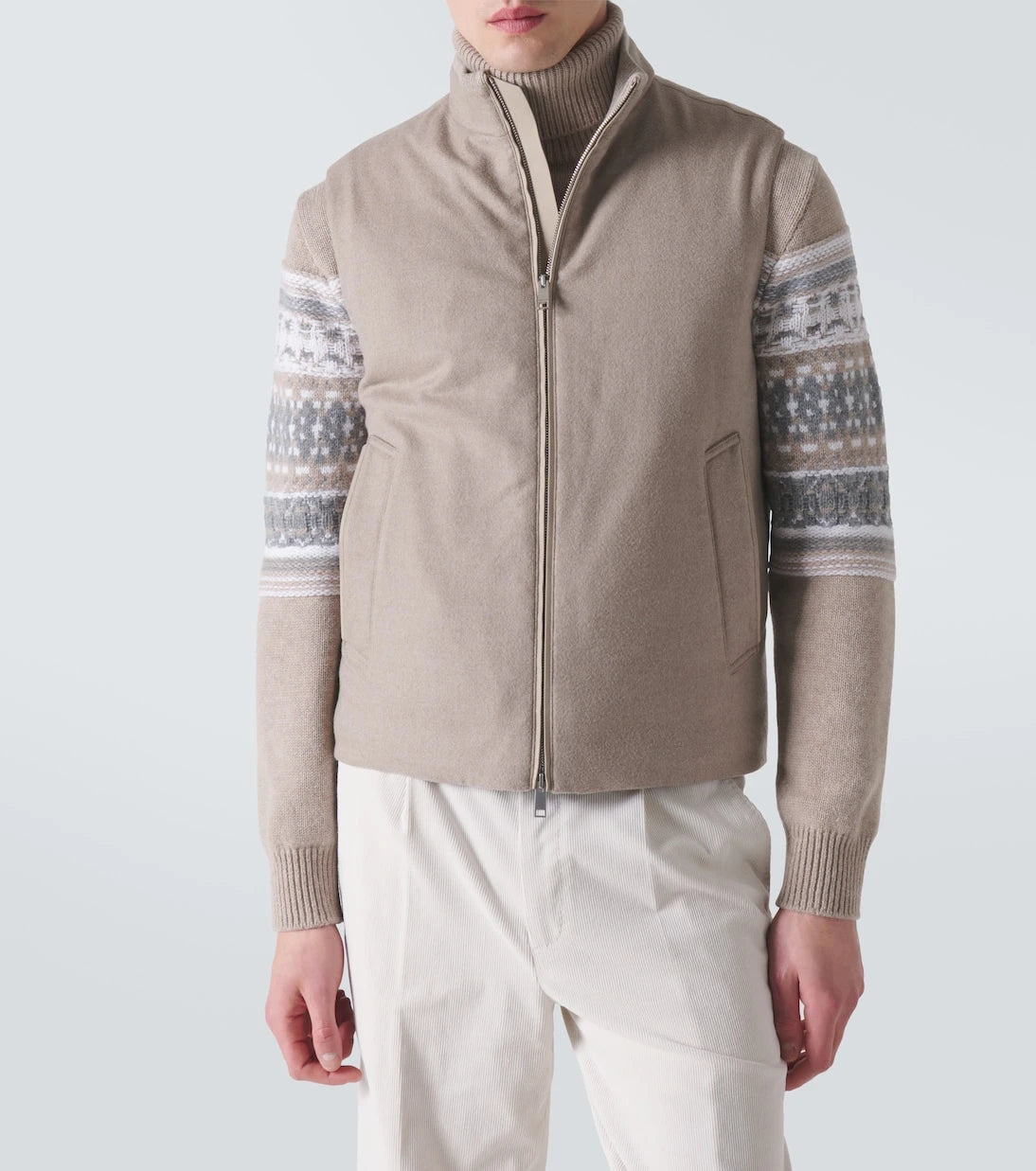 Zegna - Cashmere down vest