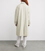 The Row Ivory Pluma Cotton-Cashmere Coat