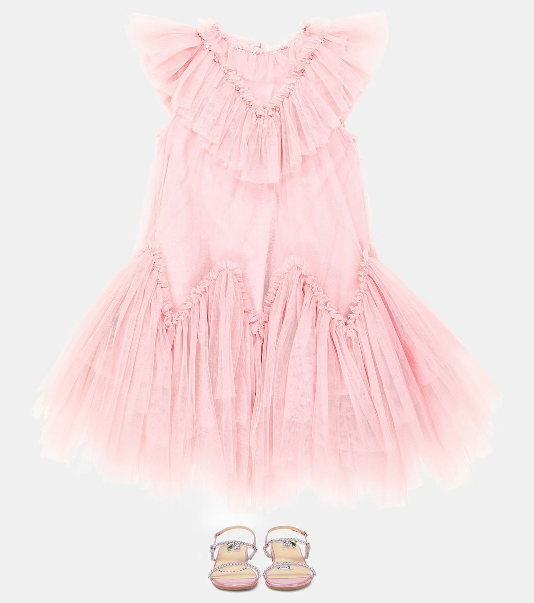 Tutu Du Monde - Lacquer ruffled tulle dress