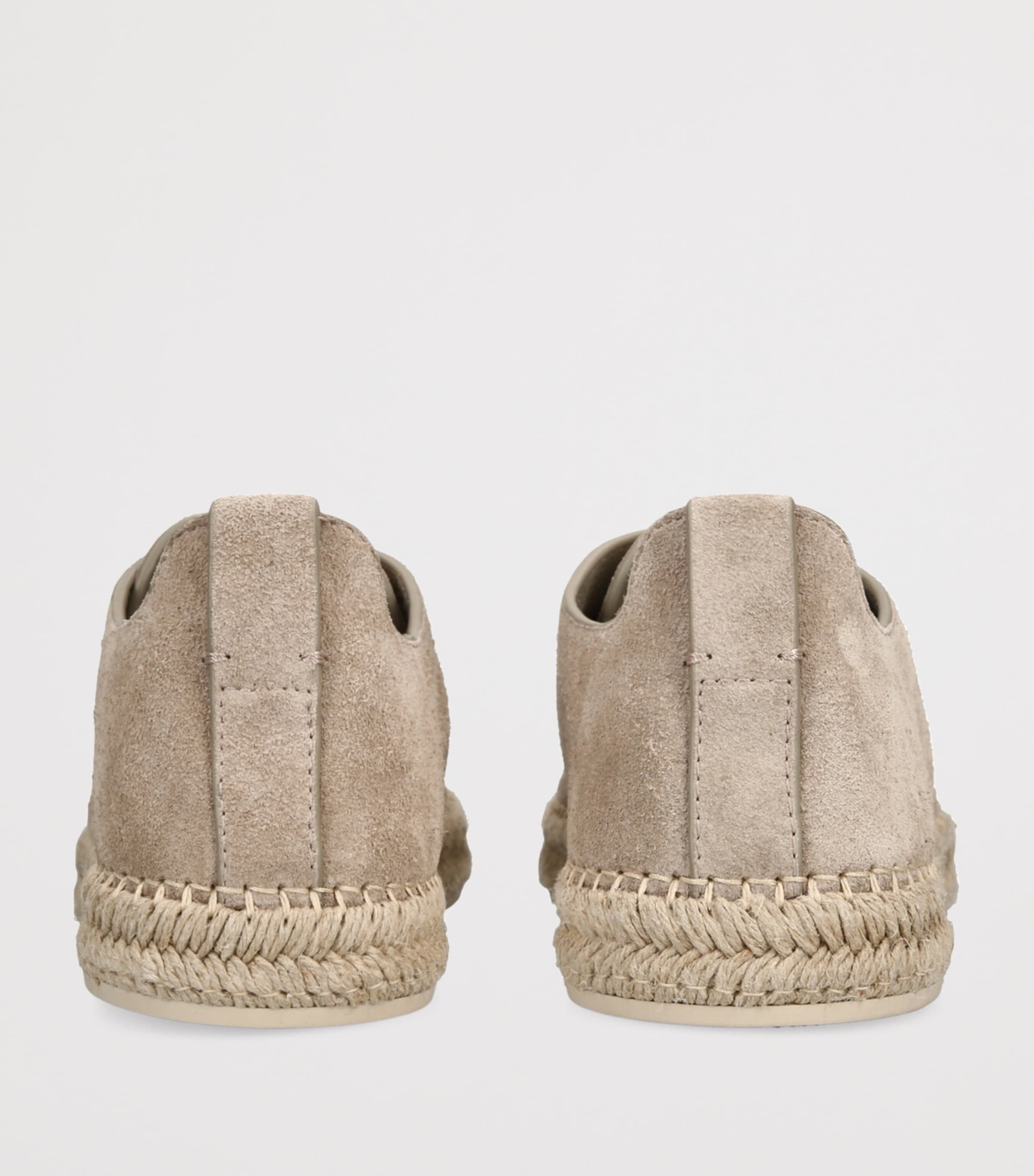 Suede Triple Stitch Espadrilles