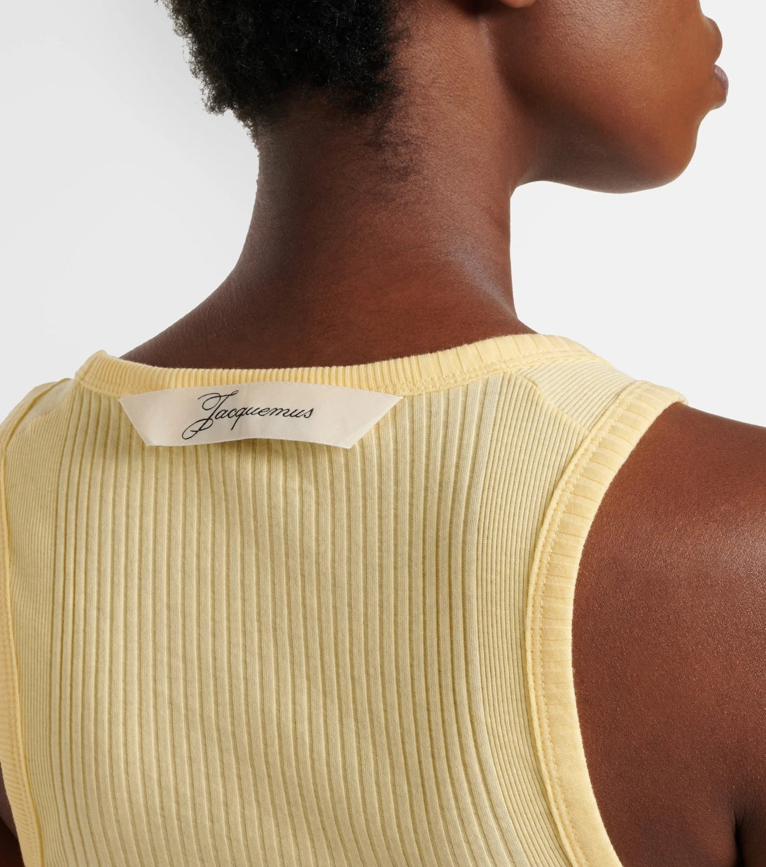 Jacquemus - Rond Carré cotton tank top