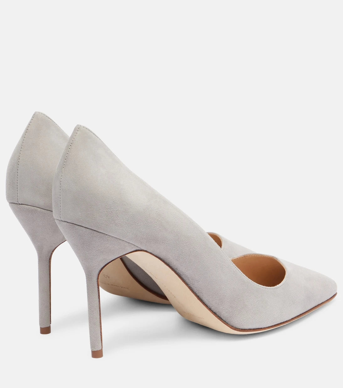 Manolo Blahnik - BB 90 suede pumps