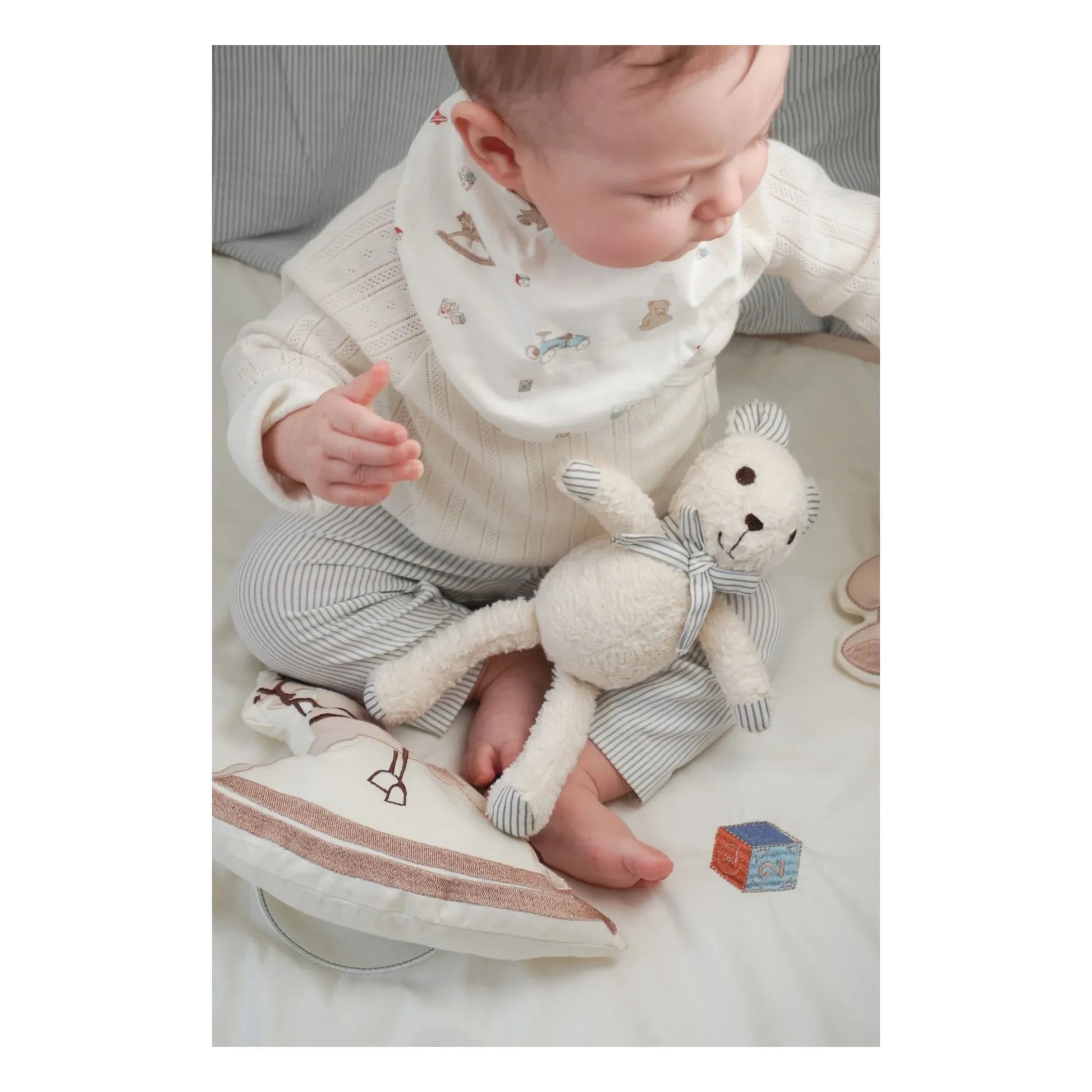 Cam Cam - Vintage Toys playmat | Beige