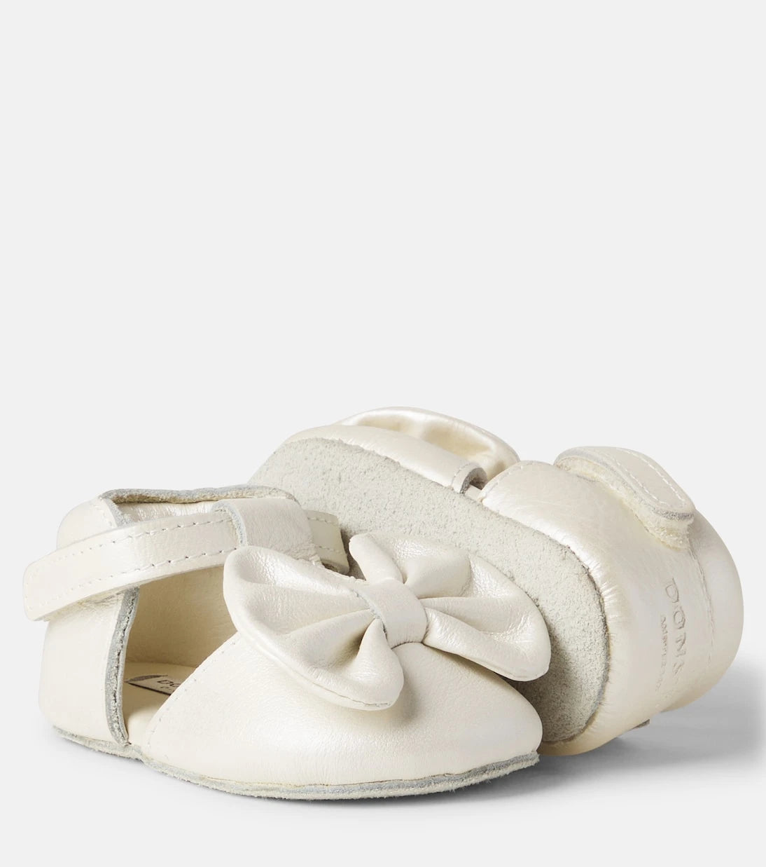Donsje - Baby Meau bow-detail leather sandals