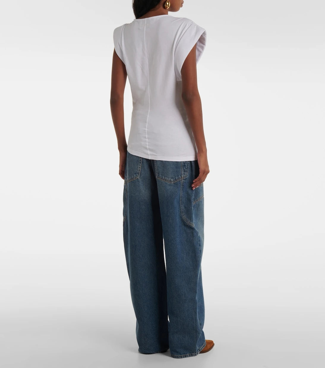 Isabel Marant - Maisan cotton jersey tank top