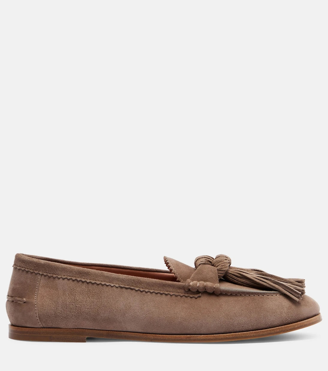 Aquazzura - Freddie suede loafers