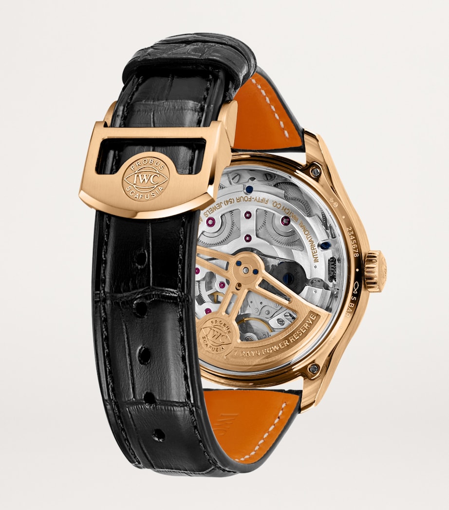 Rose Gold Portugieser Perpetual Calendar Watch 44mm