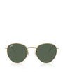 Ray-Ban Gold RBR0103S Round Reverse Sunglasses