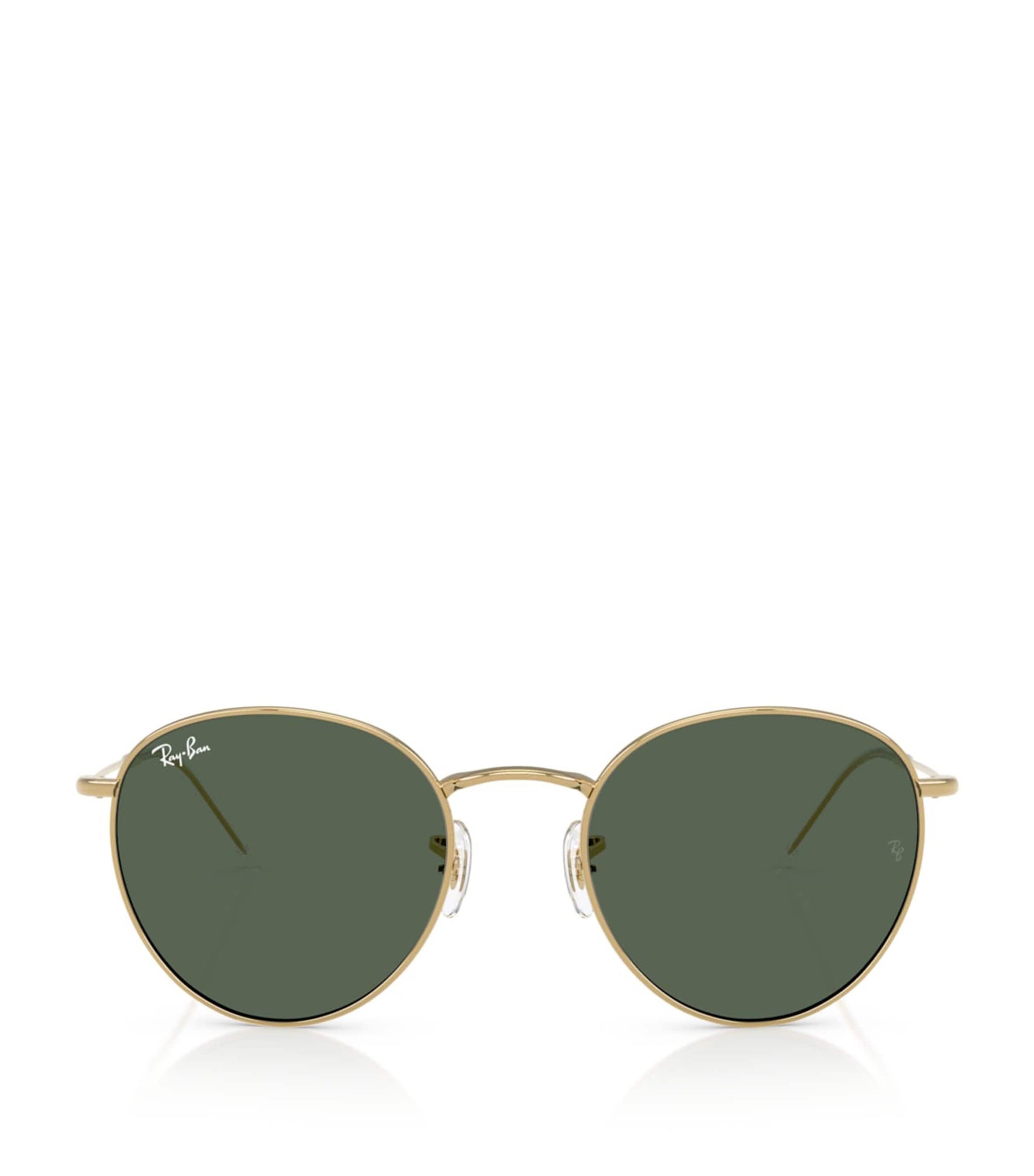 Ray-Ban Gold RBR0103S Round Reverse Sunglasses