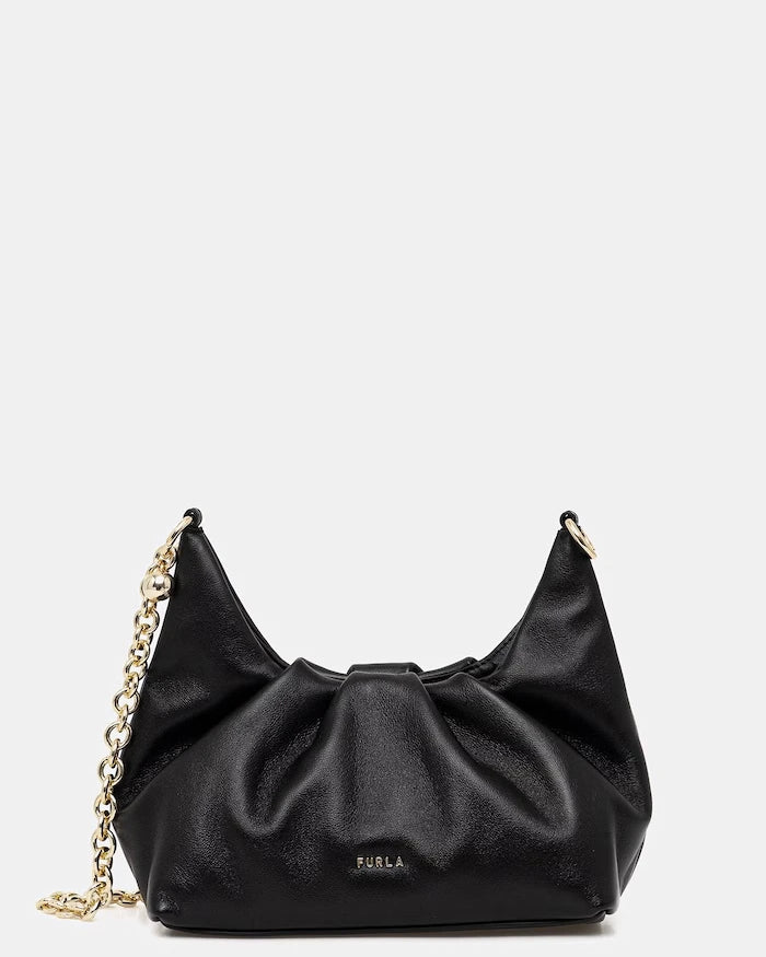 Furla чанта crossbody дамска от кожа Delia Mini Shoulder
