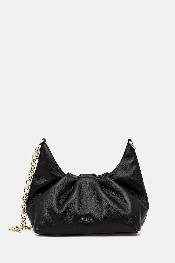Furla чанта crossbody дамска от кожа Delia Mini Shoulder