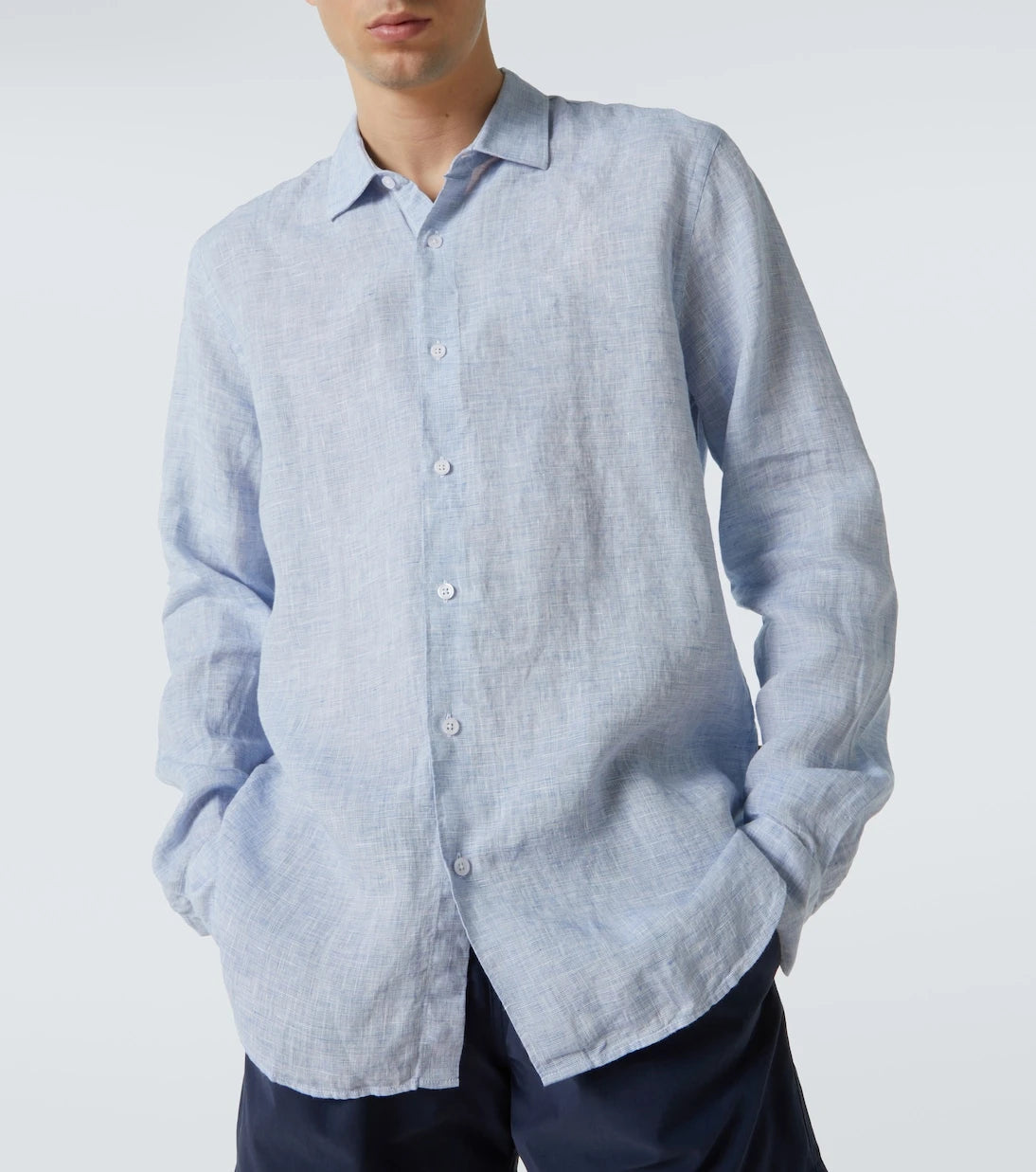 Orlebar Brown - Giles linen long-sleeved shirt