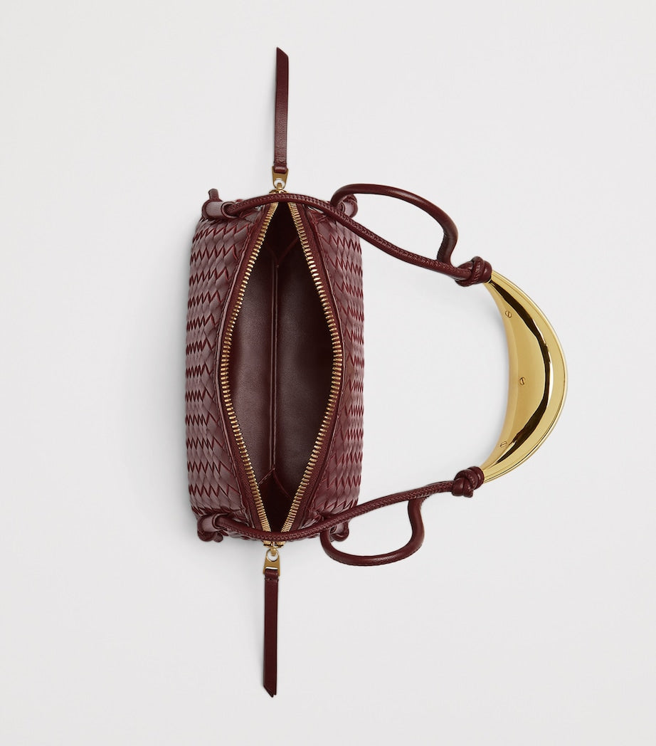 Bottega Veneta Red Nappa Leather Concert Pouch