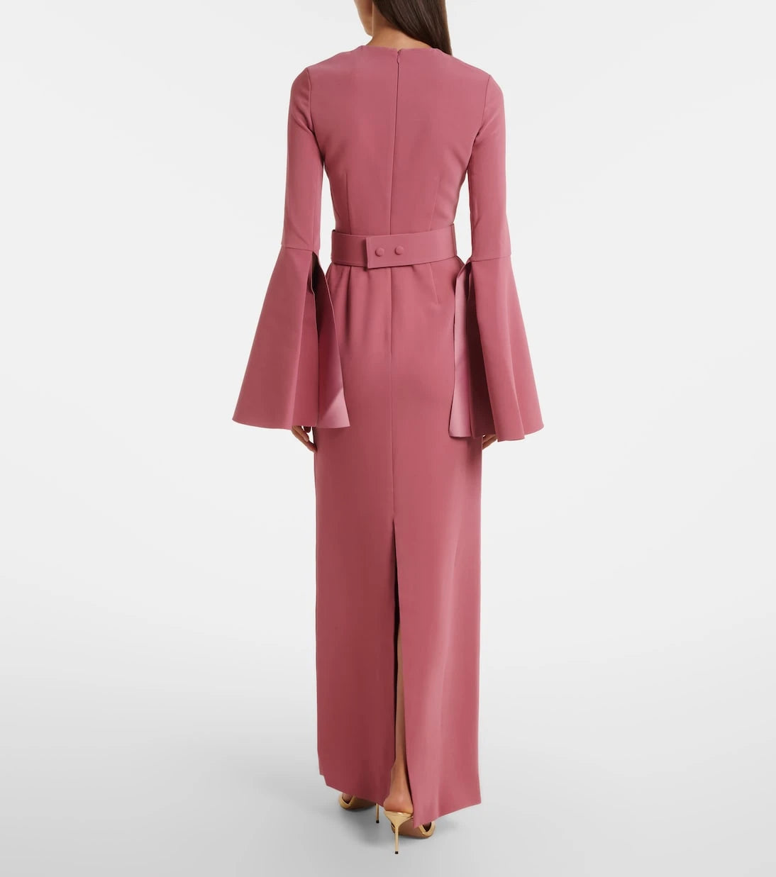 Solace London - Theia belted gown