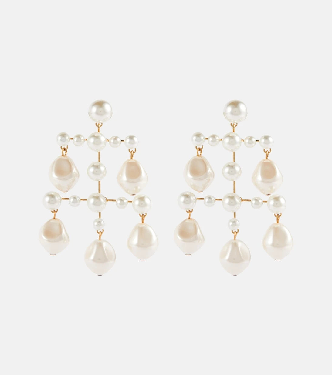 Jennifer Behr - Imogene faux pearl earrings