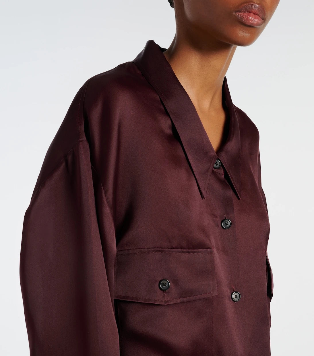 Khaite - Matteo silk shirt