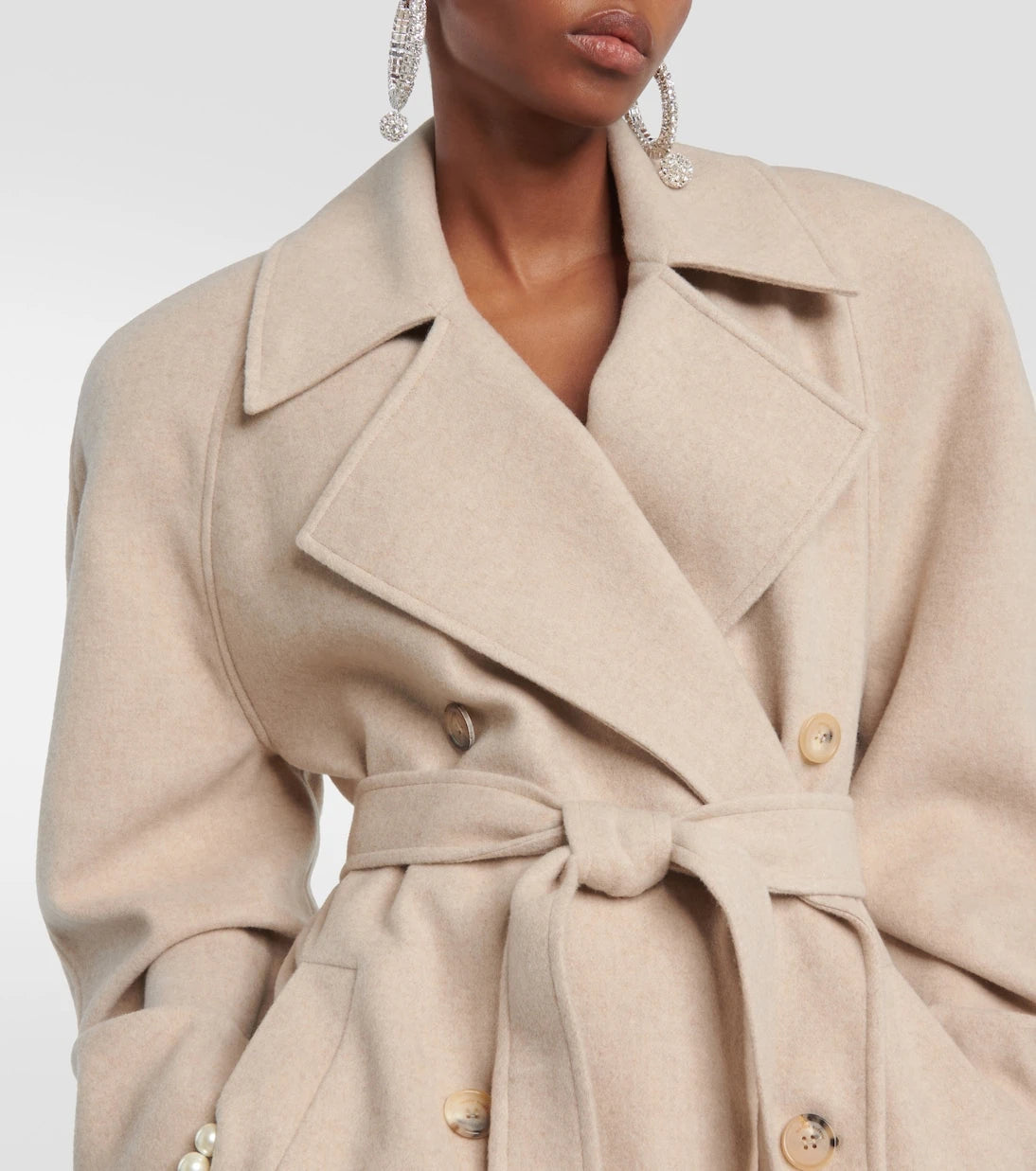Magda Butrym - Double-breasted cashmere coat