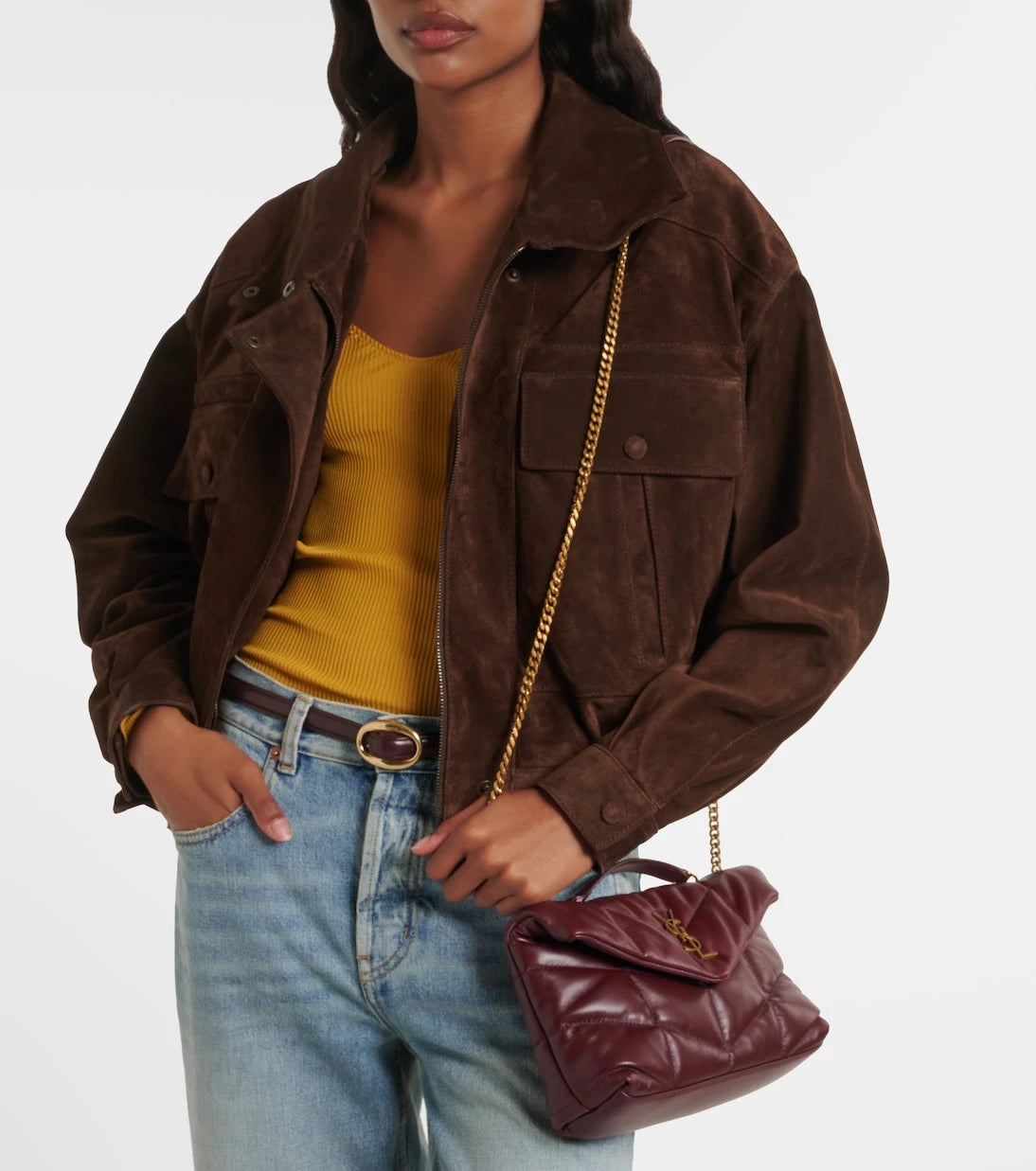 Saint Laurent - Toy Puffer leather shoulder bag