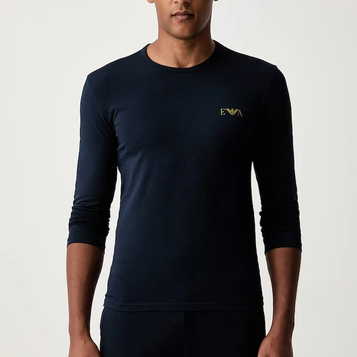 Emporio Armani Underwear Erkek Uzun Kollu Ev Bluzu